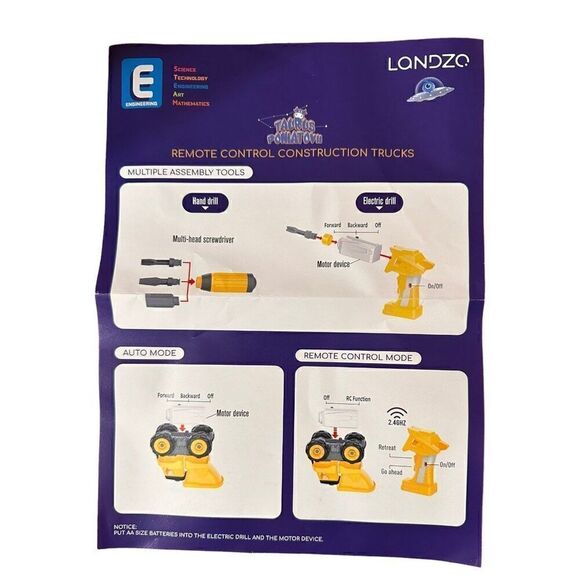 Landzo remote control construction trucks-NIB - Picture 6 of 15
